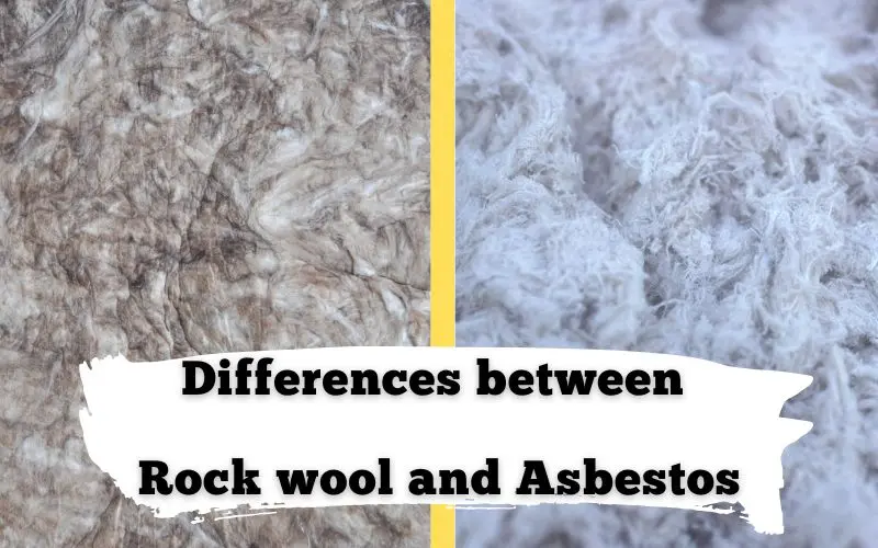 Differences between rock wool and asbestos